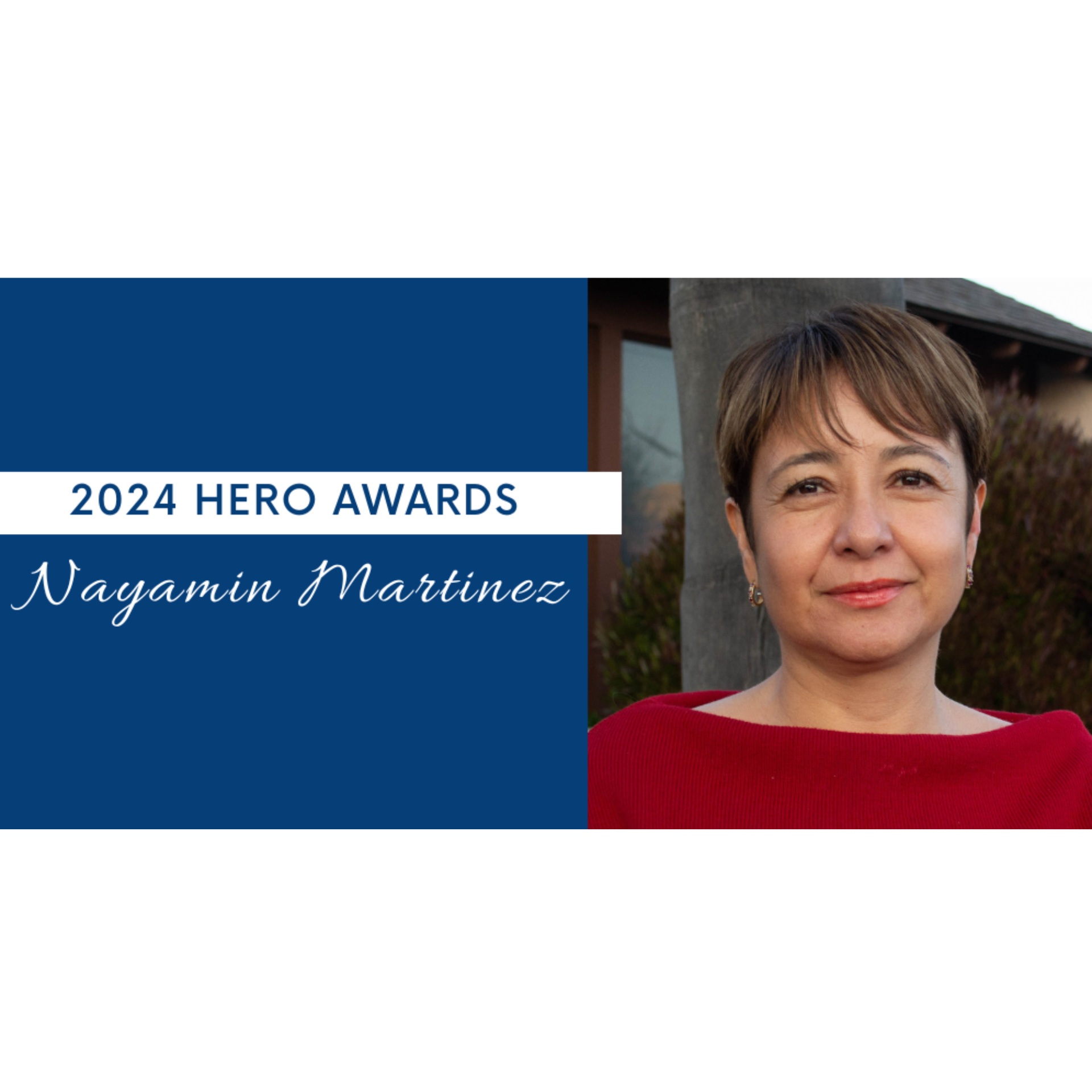 Nayamin Martinez, 2024 Health and Human Services Hero